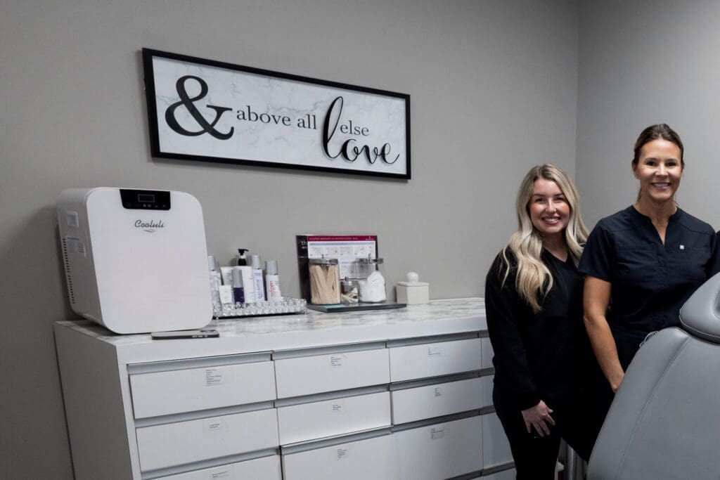 Injectable treatment room and medical team at Pure Image Laser & Spa in Indianapolis
