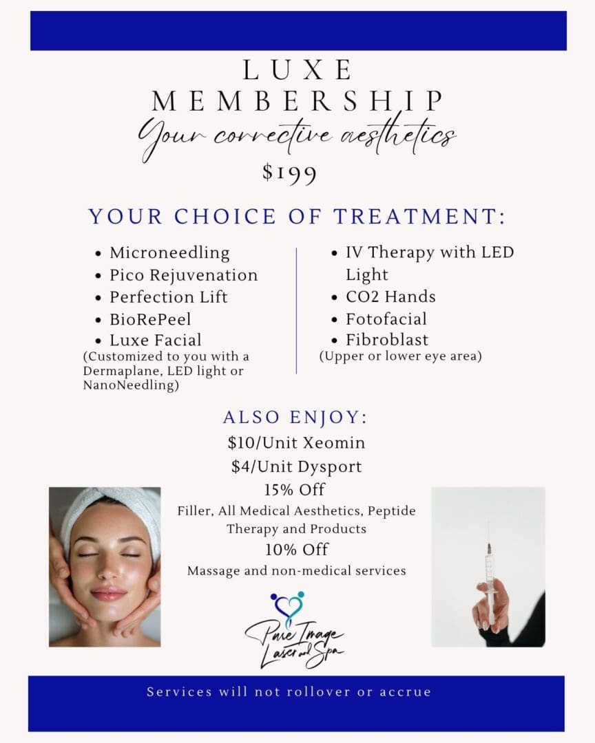 VIP Luxe Membership at Pure Image